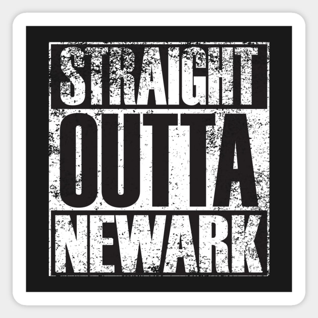 Straight Outta Newark Sticker by DiMaio